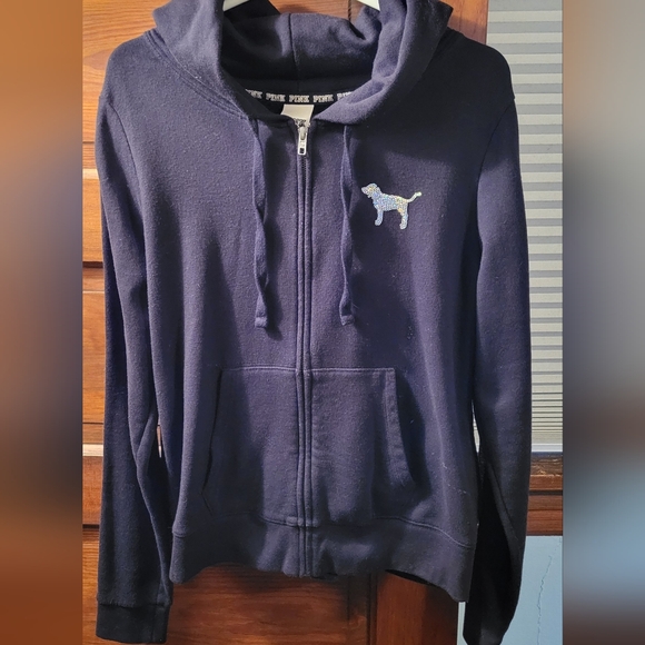 RARE Victoria's Secret Bling Hoodie And Bling Leggings Set (2 Piece) - Picture 3 of 11